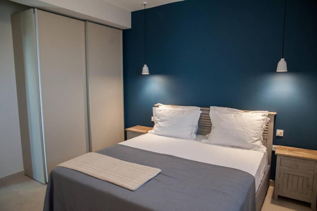 New Villa Blue With Private Pool At Trapezaki Livathos  외부 사진